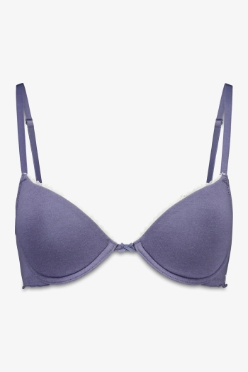 BEAUTIFUL синій класичний бавовняний бюстгальтер