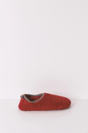 Червоні домашні капці