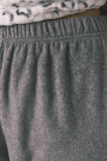 Довга флісова піжама з анімалістичним принтом