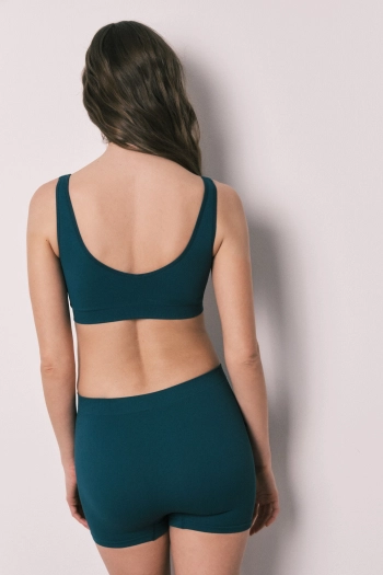 Однотонний безшовний топ