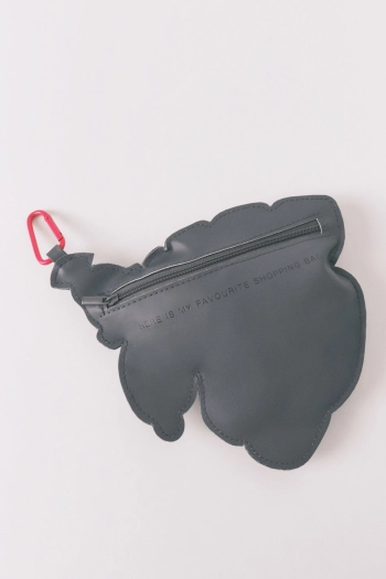 Складная сумка-брелок Snoopy с анималистическим принтом