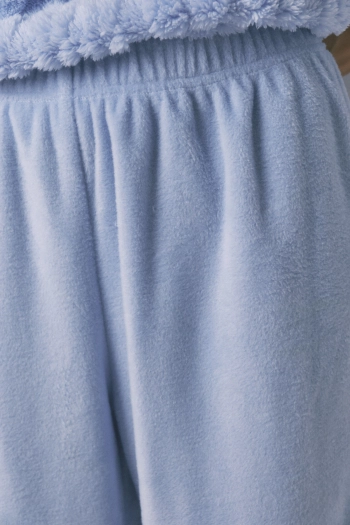 Длинная флисовая пижама SmileyWorld® с высоким воротником