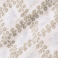 Короткий халат з овчини в стилі печворк