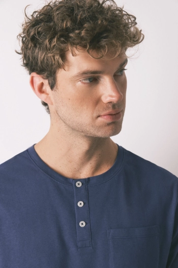 Пижама мужская из хлопка в клетку