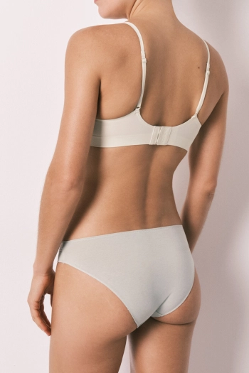 Набір із 7 класичних трусиків з бавовни з мереживом і бантиком