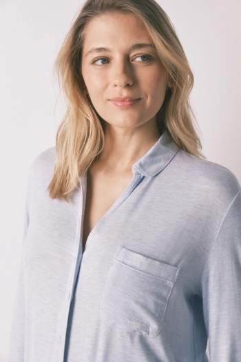 Длинная пижама рубашечного кроя "maternity" super soft