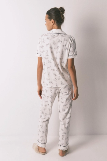 Довга класична піжама Tweety Bird з бавовни