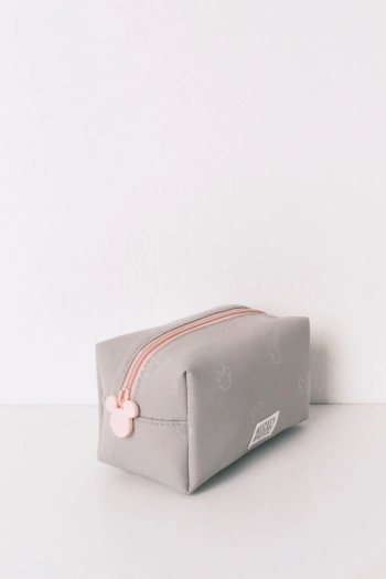 Косметичка средняя серая с принтом Mickey