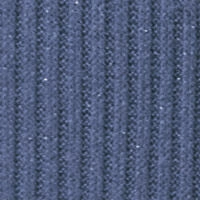 Длинная синяя пижама в рубчик с блестящим эффектом