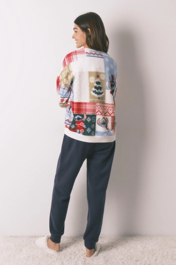 Пижама Stitch из флисовой ткани