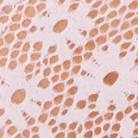 Класичні білі трусики з квітковим мереживом