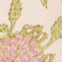 Длинные брюки кроя carrot из хлопка с цветочным принтом