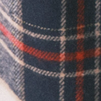 Бавовняна піжама з картатими штанами та принтом "Hogwarts"