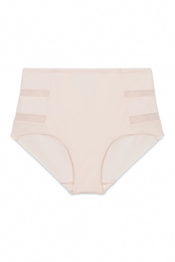 Рожеві коригувальні трусики з високою талією