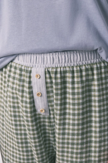 Довга бавовняна піжама