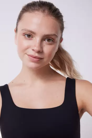Чорна майка Soft Move