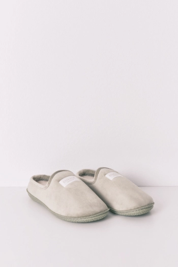 Зелені велюрові капці