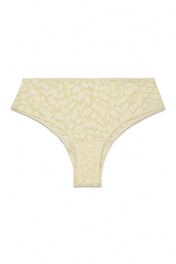 Широкі трусики-бразиліана з мереживом