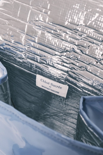 Синя термосумка для ланчу