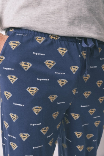 Длинная пижама Superman из хлопка