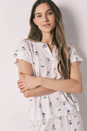 Піжама Hello Kitty з коротким рукавом