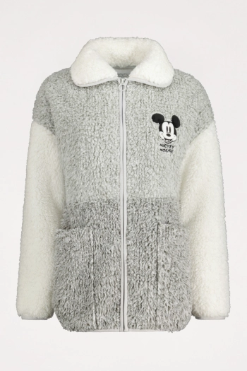 Короткий пушистый халат Mickey Mouse