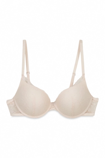 GORGEOUS Бюстгальтер рush-up із рожевого мережива