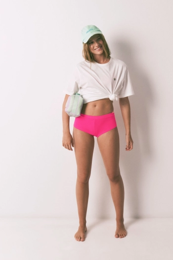 Розовые трусики бикини боксеры