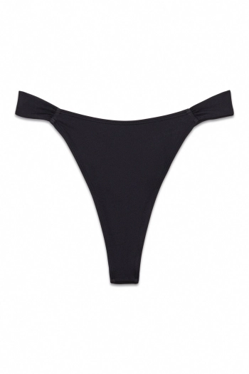 Черные трусики бикини бразилиана на завязках