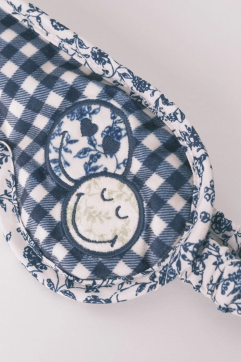 Велюрова маска для сну SmileyWorld®