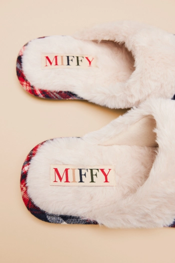 Меховые тапочки Miffy