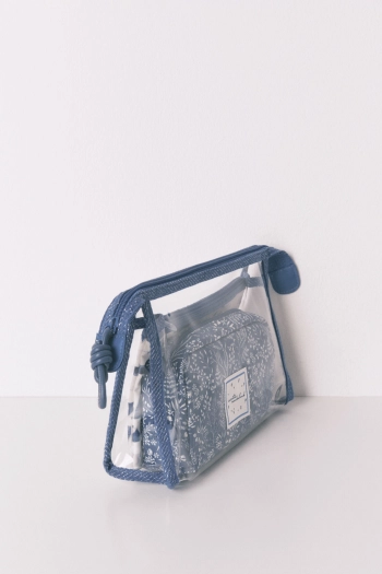 Набор из 3 косметичек с разными принтами