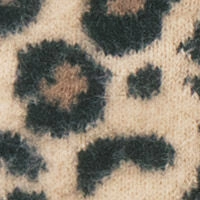 Довгі пухнасті шкарпетки з леопардовим принтом Snoopy