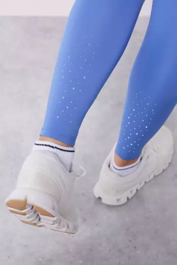 Блакитні легінси 4D Stretch