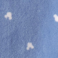 Короткий флісовий халат з принтом Mickey