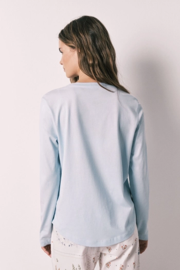 Футболка із довгим рукавом зі 100% бавовни