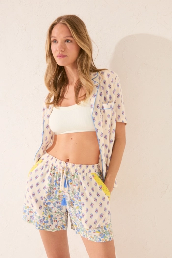 Шорты с принтом