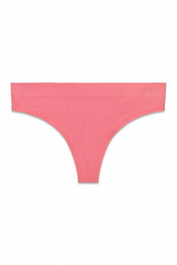 Широкі безшовні стрінги в рубчик