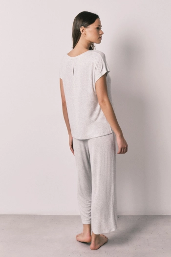 Піжама капрі з м'якої віскози