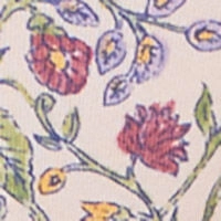 Класичні бавовняні трусики з квітковим принтом