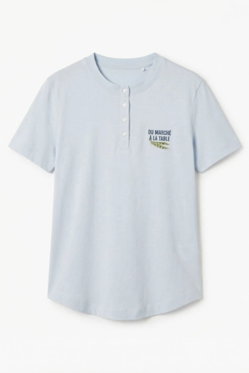 Футболка короткий рукав 100% бавовна синя