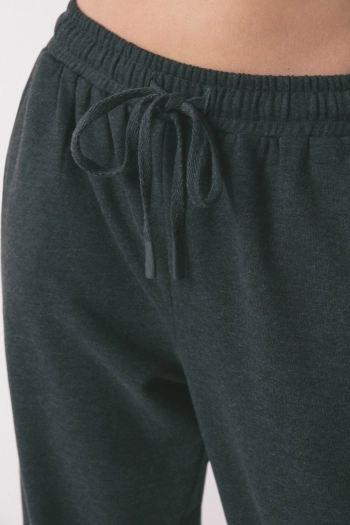 Довгі штани Carrot з тонкого сірого флісу