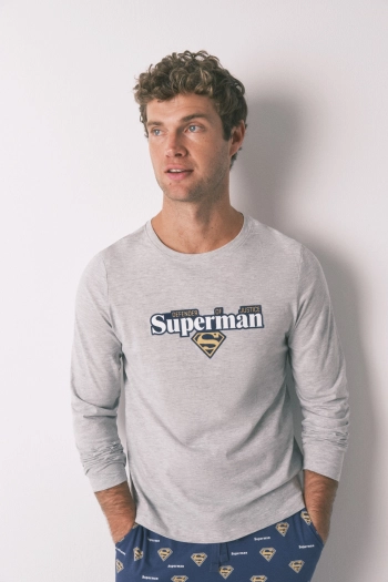 Длинная пижама Superman из хлопка