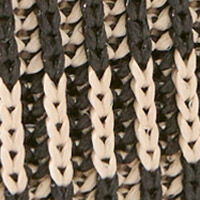 Косметичка середнього розміру з рафії