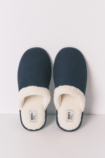 Чоловічі домашні капці з жакардовою текстурою