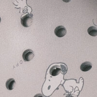 Тапочки-сабо Snoopy с искусственной овчиной