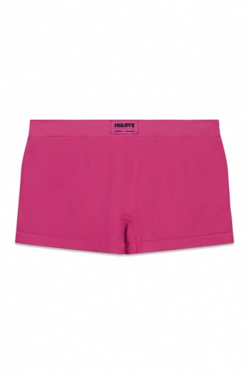 Бесшовные трусы-боксеры розового цвета