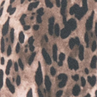 Двостороння сумка з нейлону з анімалістичним принтом