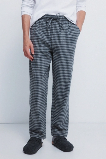 Длинная фланелевая пижама