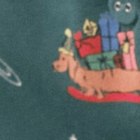 Дитяча бавовняна піжама з принтом у вигляді собак